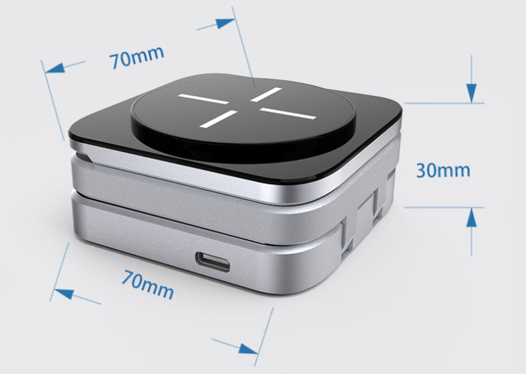 3 In 1 foldable wireless charger