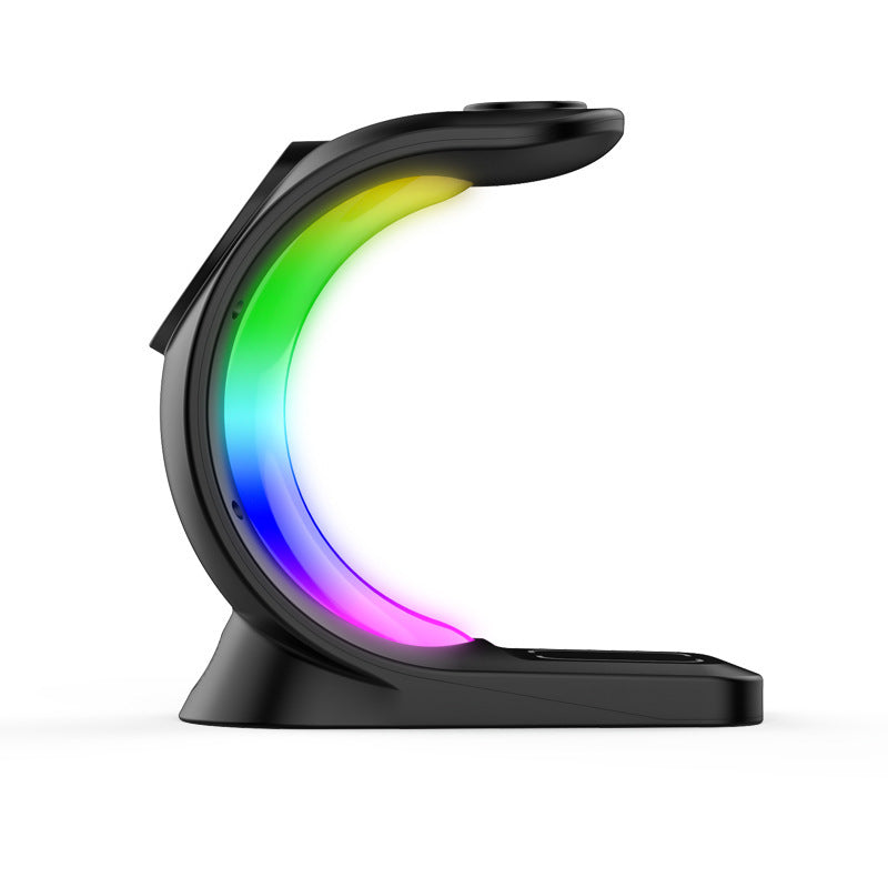 4 In 1 Magnetic Wireless Charger Fast Charging For Smart devices plus atmospheric light