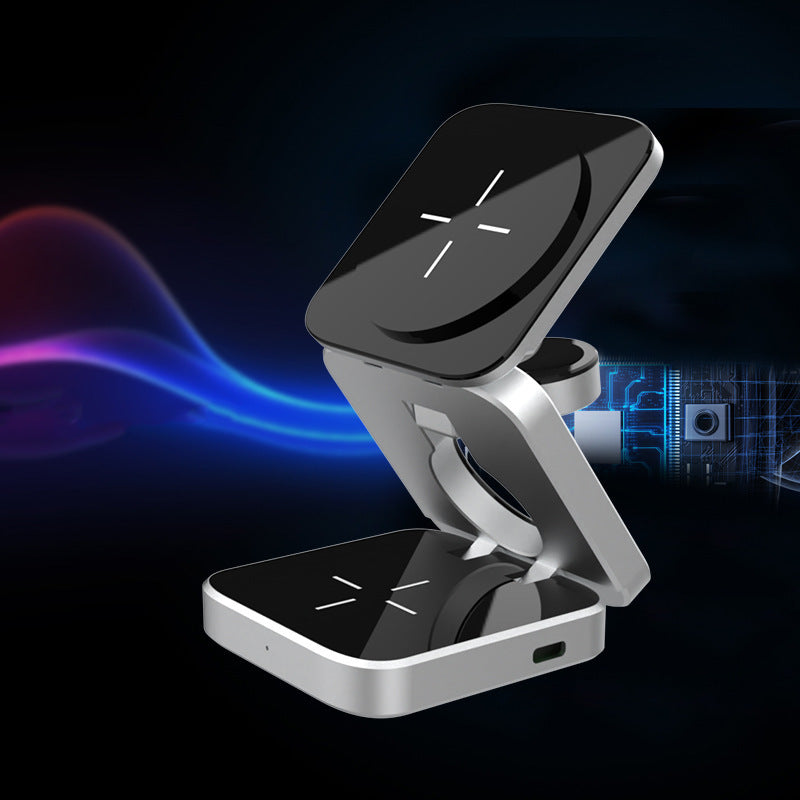 3 In 1 foldable wireless charger