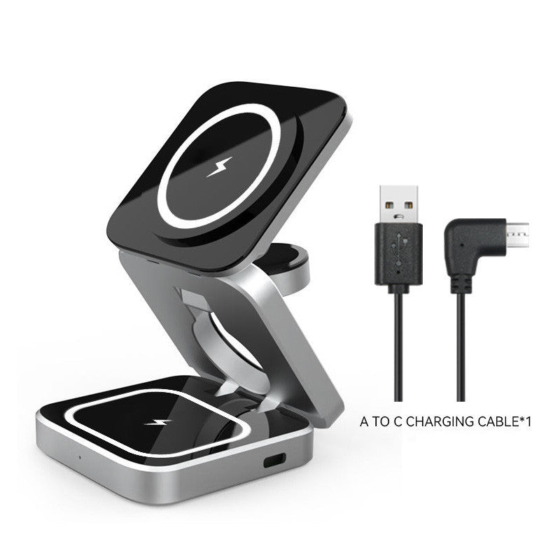 3 In 1 foldable wireless charger
